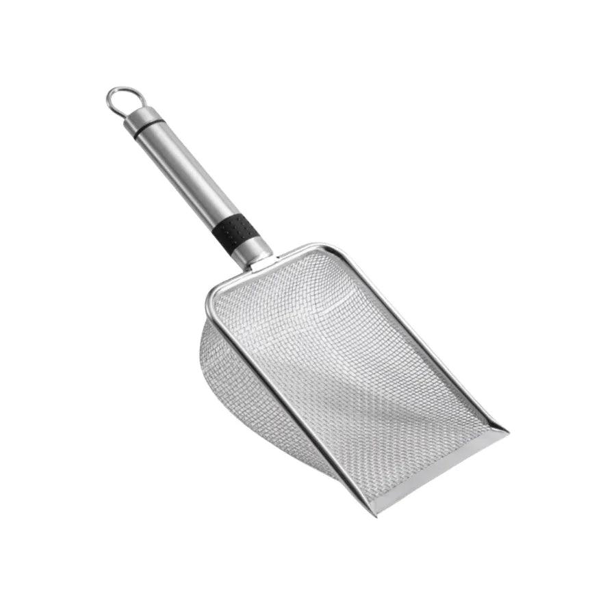 Durable Metal Cat Litter Scoop, Aluminum Alloy with Steel Handle